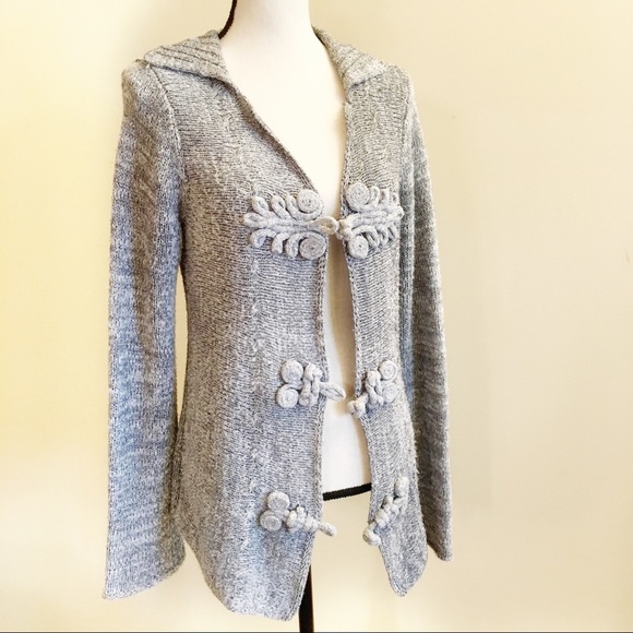 Coldwater Creek Sweaters - Coldwater Creek Womens Knit Shimmer Cardigan S 6/8